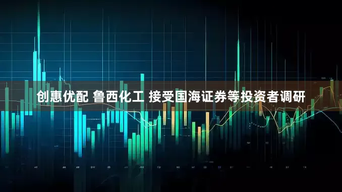 创惠优配 鲁西化工 接受国海证券等投资者调研